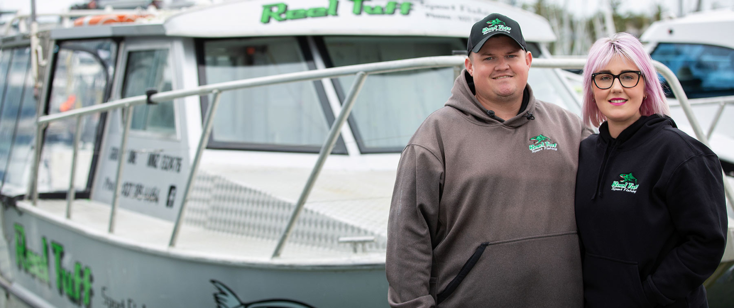 Brad and Kylee | ReelTuff Sportfishing Charters, Beachlands